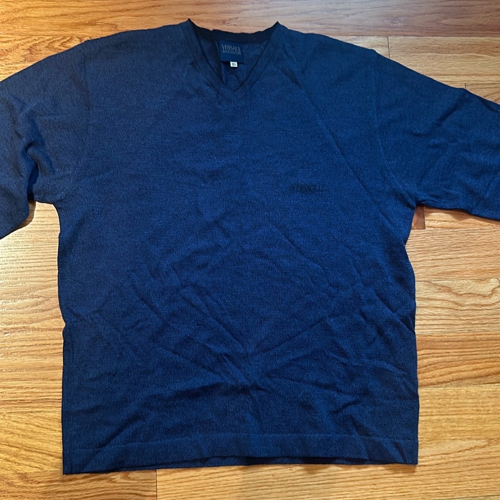Versace men thin sweater